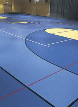 Pvc sports flooring